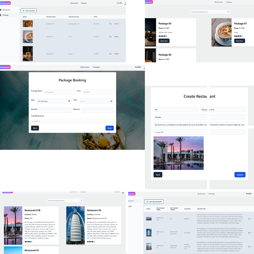 Restaurant Management System